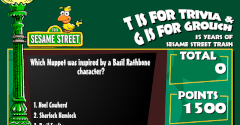 "T" is for Trivia & "G" is for Grouch - 35 Years of Sesame Street Trash